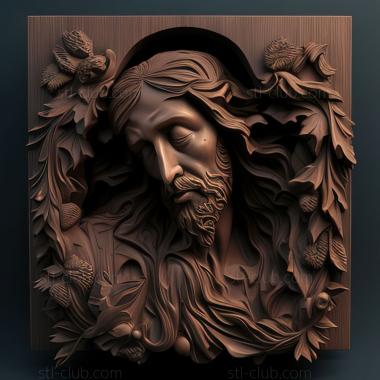 3D model st jesus (STL)